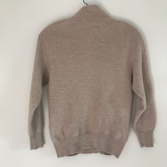 WILFRED ARITZIA MONTPELLIER TAN MOCK NECK SWEATER - Picture 10 of 16